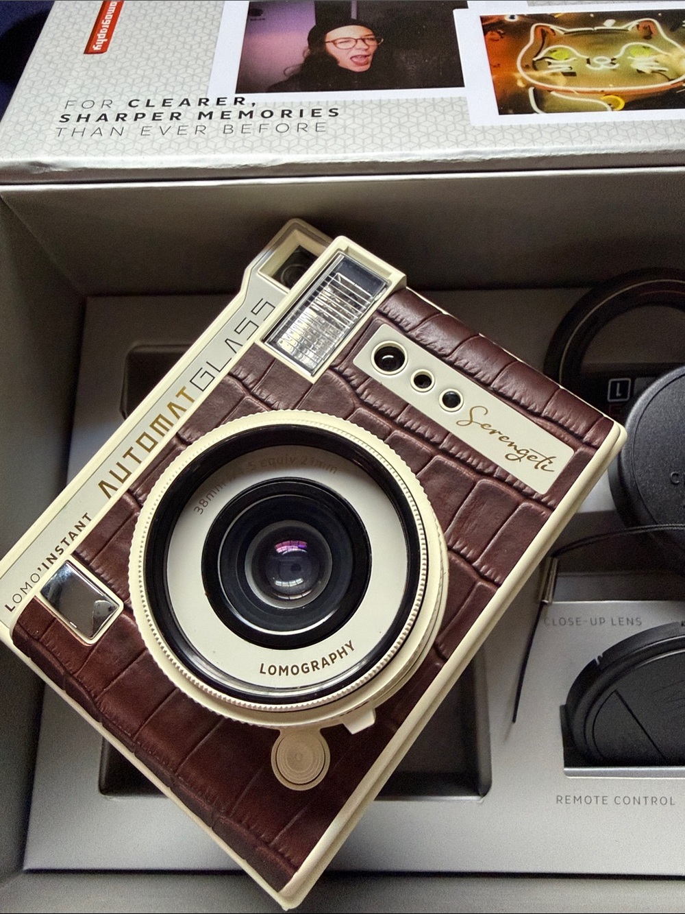Lomography Lomo'Instant Automat Glass Serengeti Camera - No Remote
